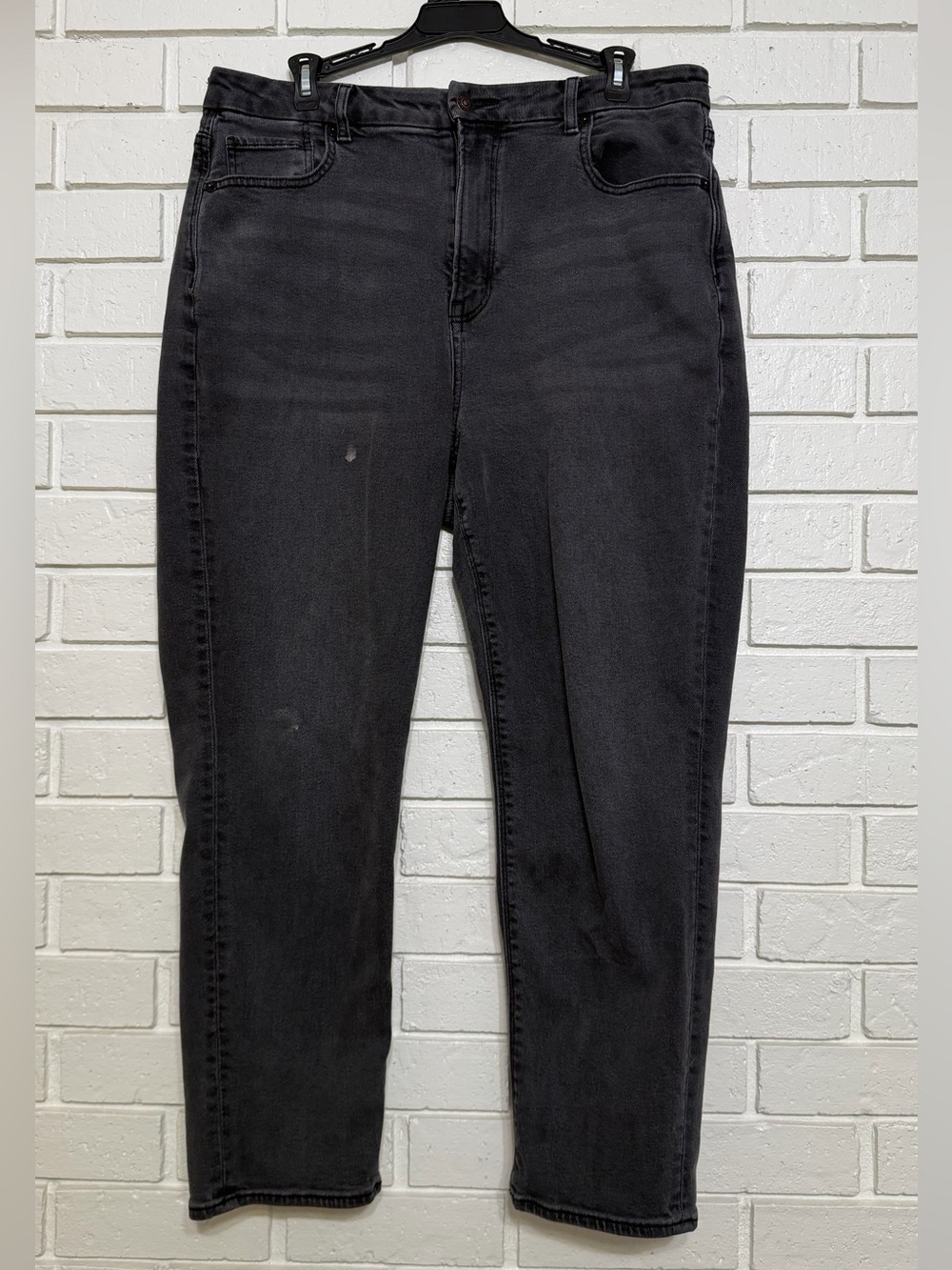 American Eagle Black Stretch Jeans Size 14 Short